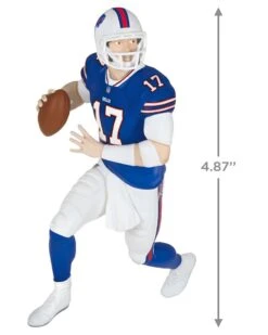 Hallmark NFL Buffalo Bills Josh Allen Football Legends Ornament -KidKraft Shop 000500 1000622225 NoColor ALT3