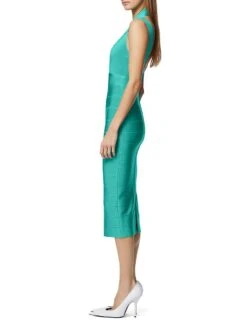 HERVE LEGER Bandage Sheath Dress -KidKraft Shop 0400018085046 CASPIAN A2