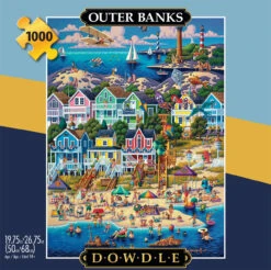 Dowdle: Outer Banks 1000 Piece Puzzle -KidKraft Shop 079346128099 front 1500 49534.1686771924