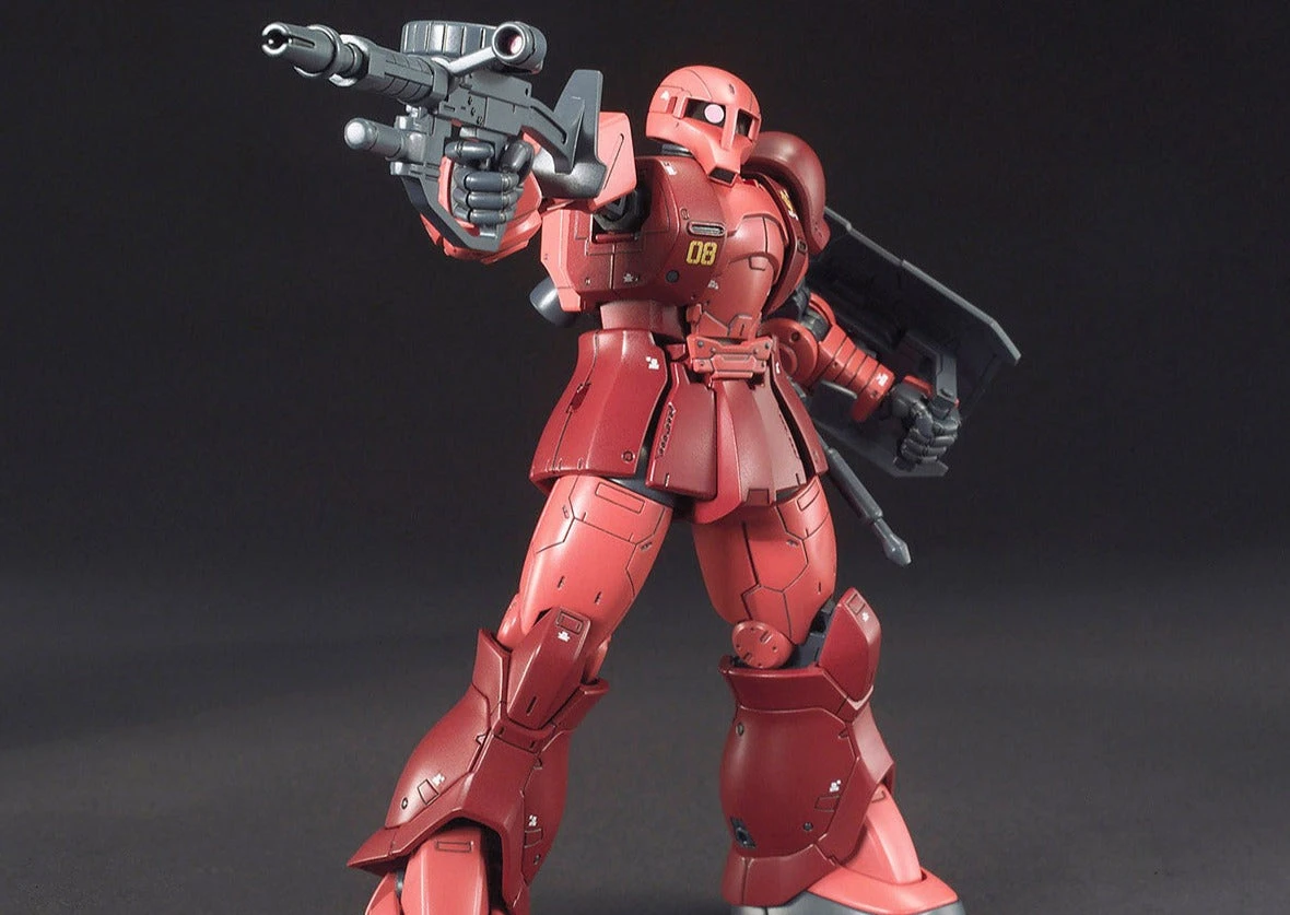 Bandai HG The Origin 1/144 #015 MS-05 Zaku I (Char Aznable) 1 Bandai HG The Origin 1/144 #015 MS-05 Zaku I (Char Aznable)