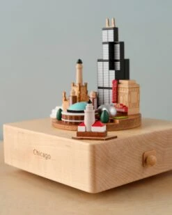 Chicago Wooden Music Box -KidKraft Shop 2J2A1202