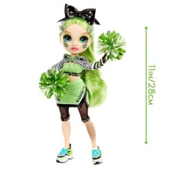 Rainbow High Cheer Jade Hunter – Green Cheerleader Fashion Doll -KidKraft Shop 572060 Rainbow High Cheer Jade Hunter3