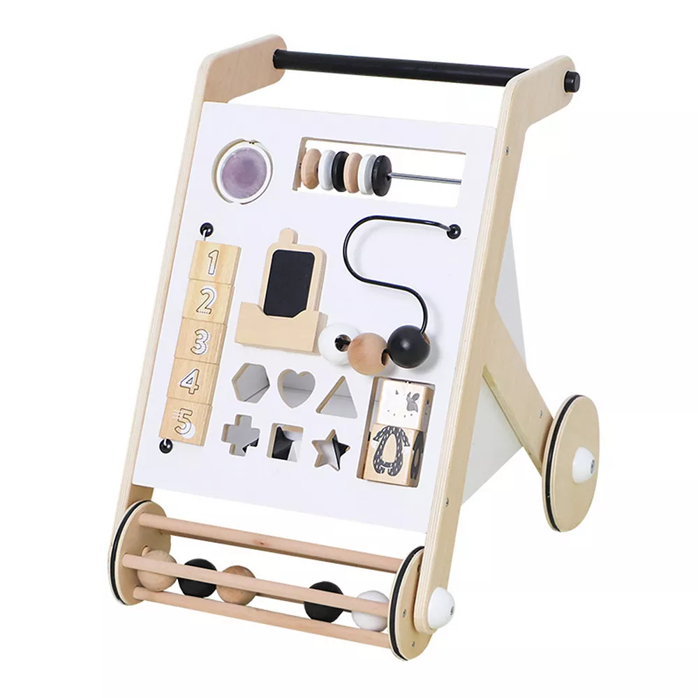 Asweets Wonder & Wise Wooden Baby Push And Pull Multifunctional Activity Walker 1 Asweets Wonder & Wise Wooden Baby Push And Pull Multifunctional Activity Walker