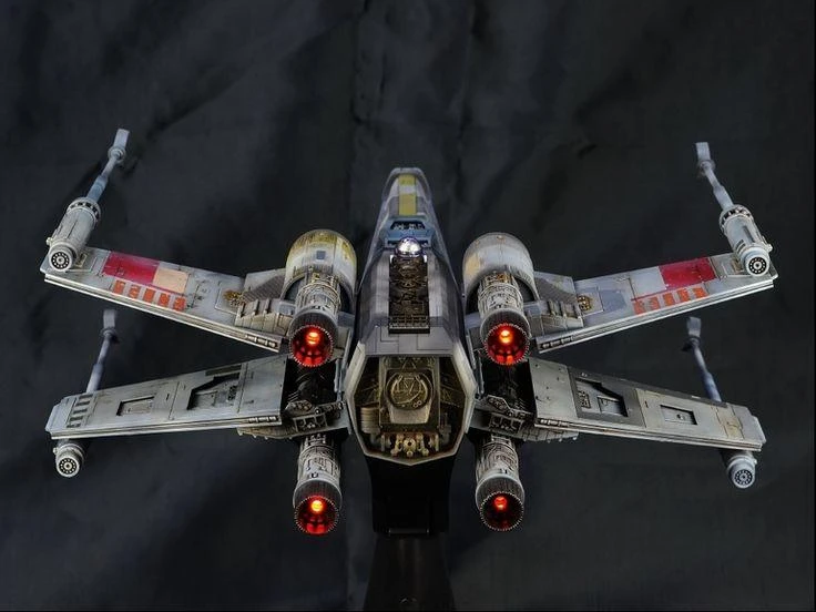 Bandai 1/48 X-Wing Starfighter Moving Edition 4 Bandai 1/48 X-Wing Starfighter Moving Edition - Image 4