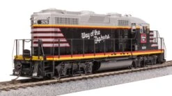 BLI 7474 EMD GP20, CBQ 925, Blackbird Scheme, Paragon4 Sound/DC/DCC, HO (Fantasy Paint Scheme) -KidKraft Shop 7474 4