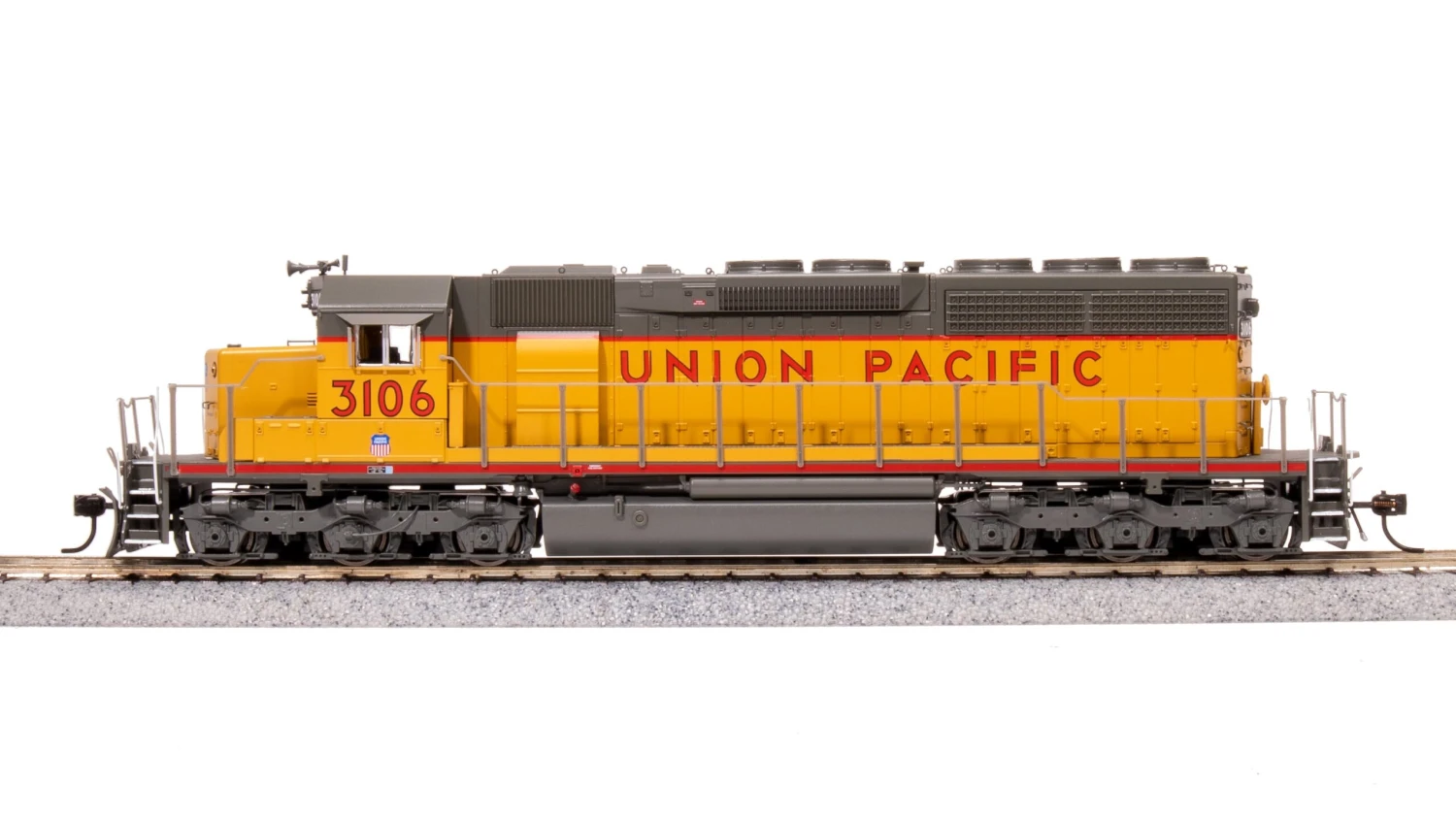 BLI 7649 EMD SD40, UP 3117, Yellow & Gray, Paragon4 Sound/DC/DCC, HO 5 BLI 7649 EMD SD40, UP 3117, Yellow & Gray, Paragon4 Sound/DC/DCC, HO - Image 5