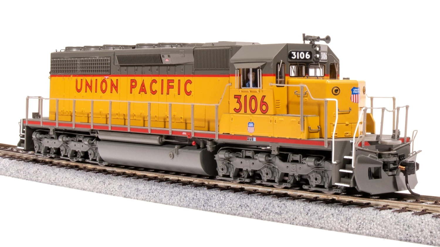 BLI 7649 EMD SD40, UP 3117, Yellow & Gray, Paragon4 Sound/DC/DCC, HO 9 BLI 7649 EMD SD40, UP 3117, Yellow & Gray, Paragon4 Sound/DC/DCC, HO - Image 9
