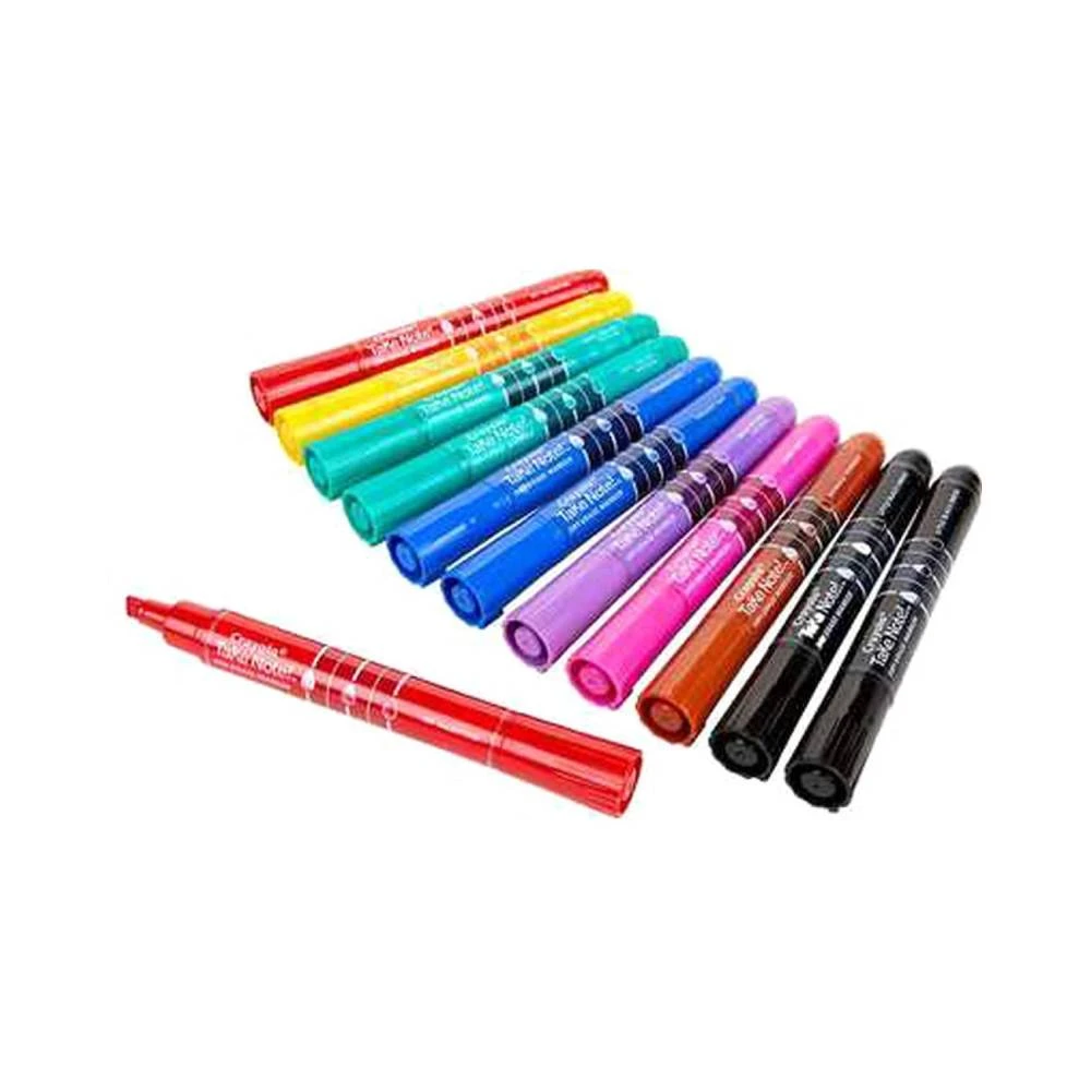 Crayola Take Note Colored Dry Erase Markers, 12 Count 2 Crayola Take Note Colored Dry Erase Markers, 12 Count - Image 2