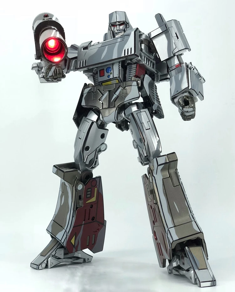 4th Party MP36CS Megatron Magten Silver Paint Cell Shaded Version 2 4 4th Party MP36CS Megatron Magten Silver Paint Cell Shaded Version 2 - Image 4