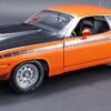 Acme 1/18 1970 Plymouth Barracuda AAR Orange