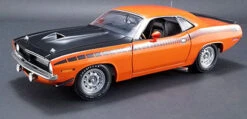Acme 1/18 1970 Plymouth Barracuda AAR Orange