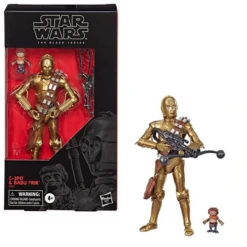Hasbro C-3PO & Babu Frik - The Rise Of Skywalker Black Series 6-Inch Action Figure [Target Exclusive]