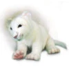 White Lion Cub Floppy Toy Reproduction Hansa 14'' -Affordable Gift For Your Little One! Item #DHAN-5237