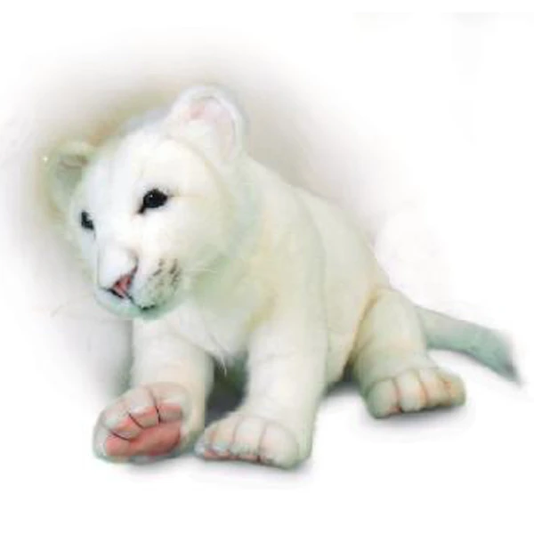 White Lion Cub Floppy Toy Reproduction Hansa 14'' -Affordable Gift For Your Little One! Item #DHAN-5237 1 White Lion Cub Floppy Toy Reproduction Hansa 14'' -Affordable Gift For Your Little One! Item #DHAN-5237