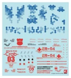 Space POD CRAB03 ER04 Grey Space Construction/Industrial Mobile Model Kit -KidKraft Shop ER04 n