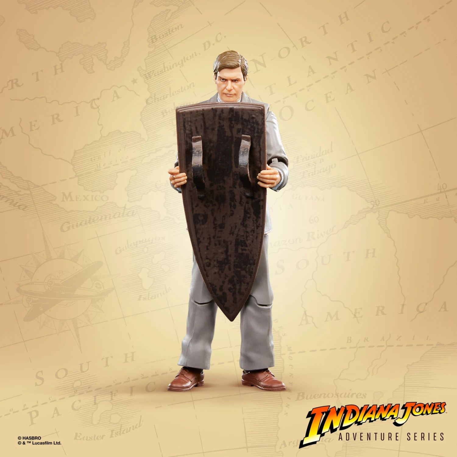 Hasbro Indiana Jones Adventure Series Indiana Jones (Professor) 6 Hasbro Indiana Jones Adventure Series Indiana Jones (Professor) - Image 6