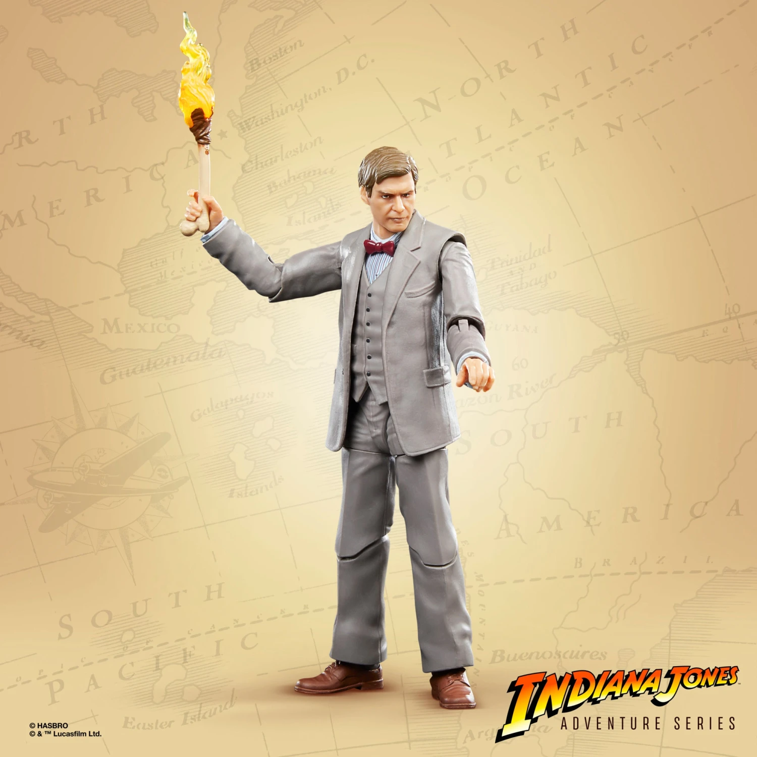 Hasbro Indiana Jones Adventure Series Indiana Jones (Professor) 8 Hasbro Indiana Jones Adventure Series Indiana Jones (Professor) - Image 8