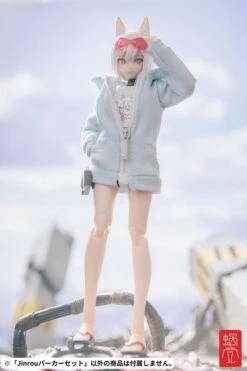 Snail Shell GN Project 1/12 Scale Wolf-001 Jinrou Hoodie Set (Clothes Only) -KidKraft Shop FIGURE 129109 08