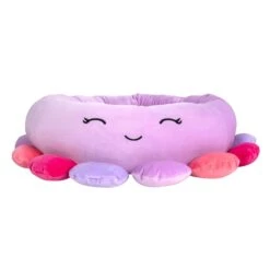 Beula The Octopus - Squishmallows Pet Bed -KidKraft Shop JPT SquishmallowsPetBed JPT0085 BeulaTheOctopus FrontOP lpr