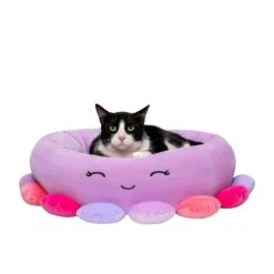 Beula The Octopus - Squishmallows Pet Bed -KidKraft Shop JPT0085 24in BeulaTheOctopus SquishmallowsPetBed M 49 lpr