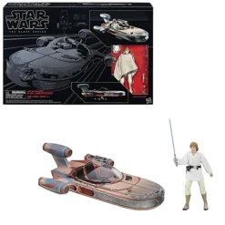Hasbro Luke Skywalkers X-34 Landspeeder - Star Wars The Black Series 6-Inch