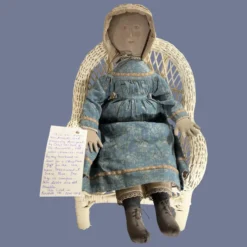 OOAK Doll Large A Special Made Gail Wilson 20" Tall Dressed RARE Signed NOT A KIT W/ Tag