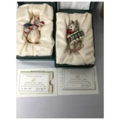 R. John Wright Christmas Mice Collection Nibbles And Merry -KidKraft Shop R John Wright Christmas Mice Collection pic 5o 7203a10.10 dea0ed7f f