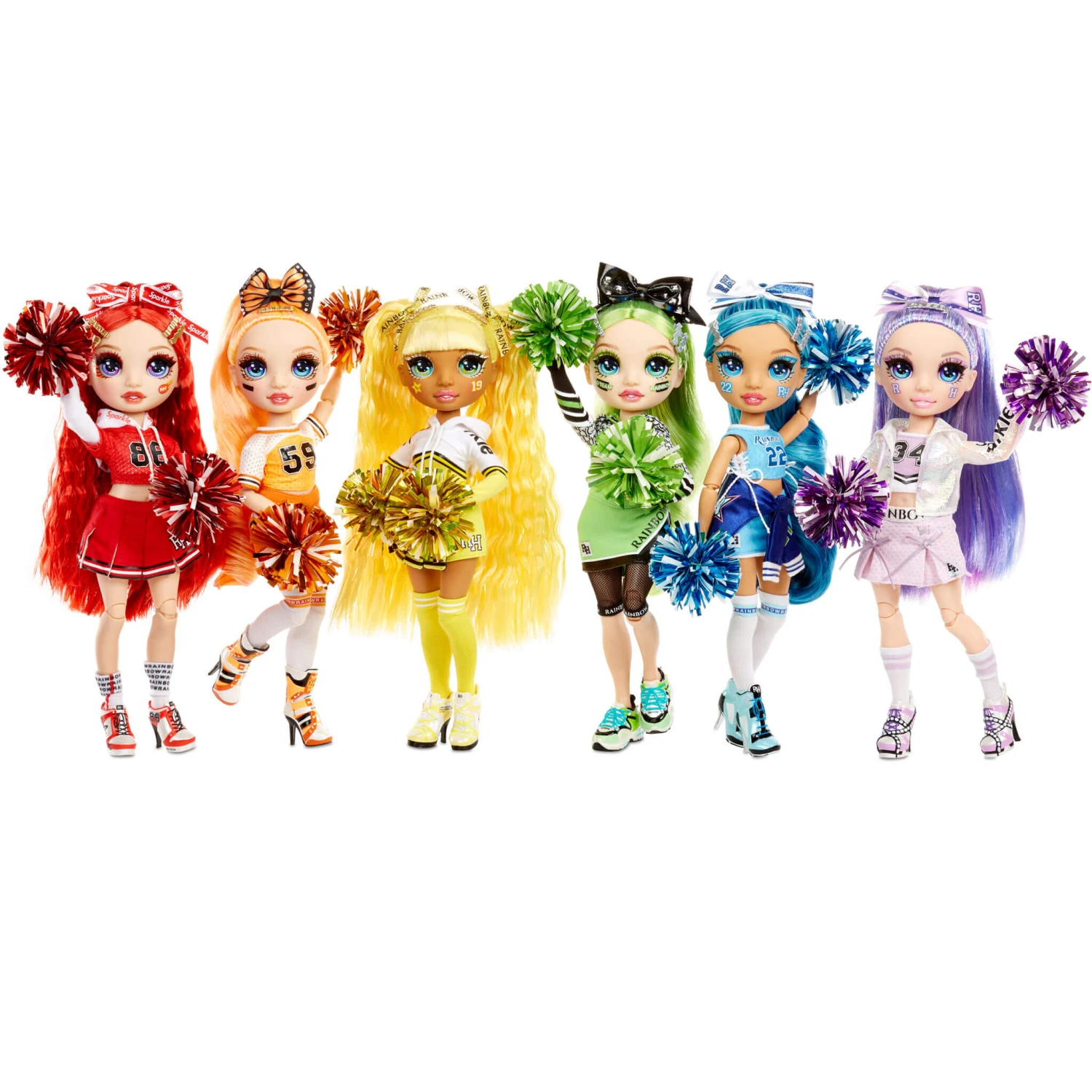 Rainbow High Cheer Poppy Rowan – Orange Cheerleader Fashion Doll 6 Rainbow High Cheer Poppy Rowan – Orange Cheerleader Fashion Doll - Image 6