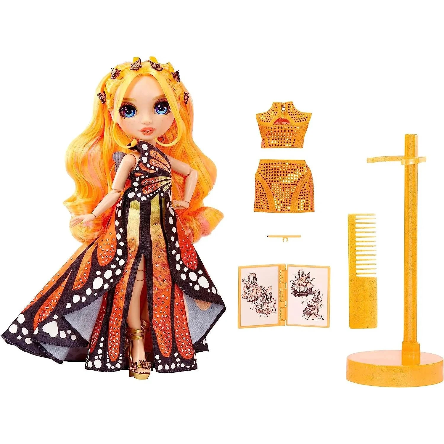 Rainbow High Fantastic Fashion Poppy Rowan Fashion Doll 2 Rainbow High Fantastic Fashion Poppy Rowan Fashion Doll - Image 2