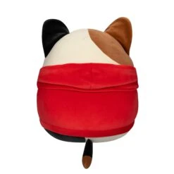 Squishmallows Cam In Hoodie -KidKraft Shop SQCR00248 12inCamCalicoCatFeelinMallowHoodie OP Back lpr