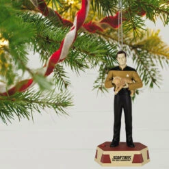 KidKraft Shop -KidKraft Shop Star Trek Data With Cat Keepsake Ornament 2299QXI7029 02