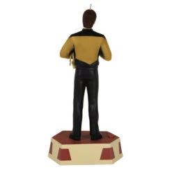 Hallmark Star Trek™: The Next Generation Data's Ode To Spot Ornament With Sound -KidKraft Shop Star Trek Data With Cat Keepsake Ornament 2299QXI7029 06