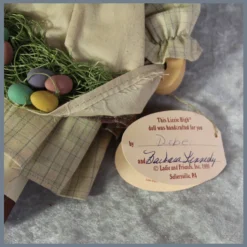 Vintage Lizzie High Folk Art Wood Doll Eveline High Easter Egg Hunt Girl! 12 Vintage Lizzie High Folk Art Wood Doll Eveline High Easter Egg Hunt Girl! -KidKraft Shop Vintage Lizzie High Folk Art Wood pic 6o 7203a10.10 7a0d5f1e 727e8a