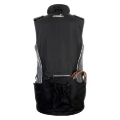 Dog Handler Vest XENA For Women, Black/gray -KidKraft Shop Xena Back grey