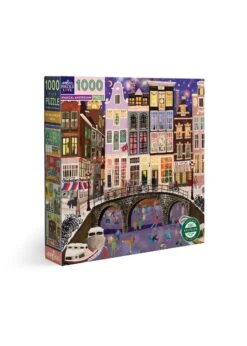 Eeboo Magical Amsterdam - 1000 Piece Puzzle