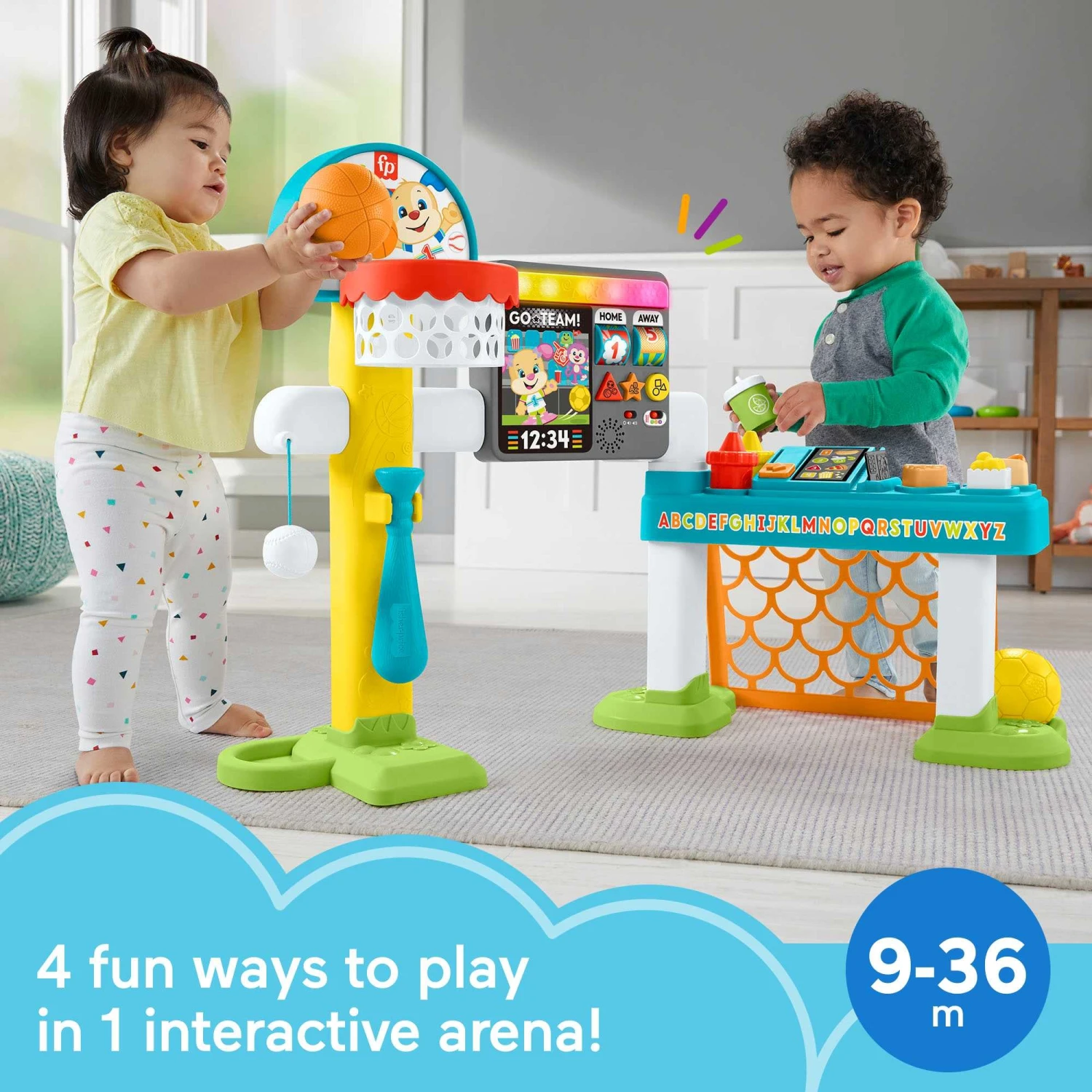 Fisher Price Fisher-Price Laugh & Learn 4-in-1 Game Experience 1 Fisher Price Fisher-Price Laugh & Learn 4-in-1 Game Experience