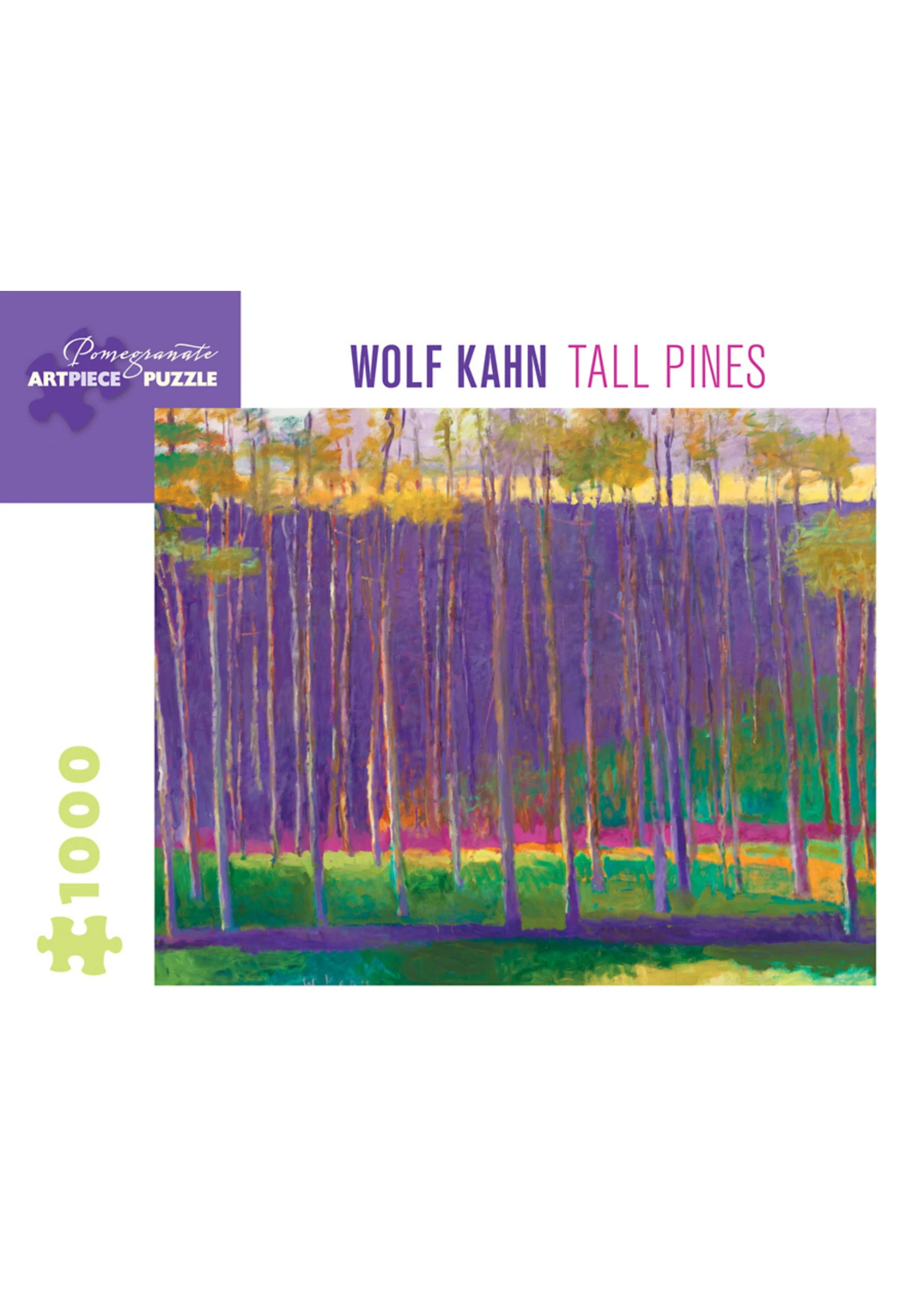 W Kahn: Tall Pines - 1000 Piece Puzzle 1 W Kahn: Tall Pines - 1000 Piece Puzzle