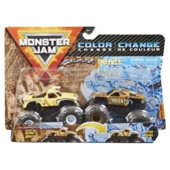 SPIN MASTER Monster Jam: Color-Changing Die-Cast Monster Trucks 2-Pack, 1:64 Scale Assortment -KidKraft Shop spin master monster jam color changing die cast monster trucks 2 pack 164 scale assortment 20129571 bulldozer vs team meents legacy toys 3