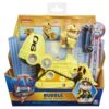 SPIN MASTER Paw Patrol: The Movie - Rubble Deluxe Vehicle